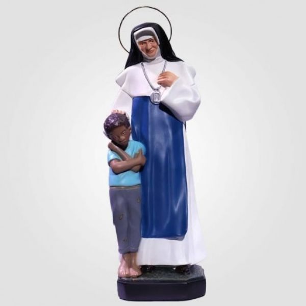 Imagem Santa Dulce em Gesso 30 cm