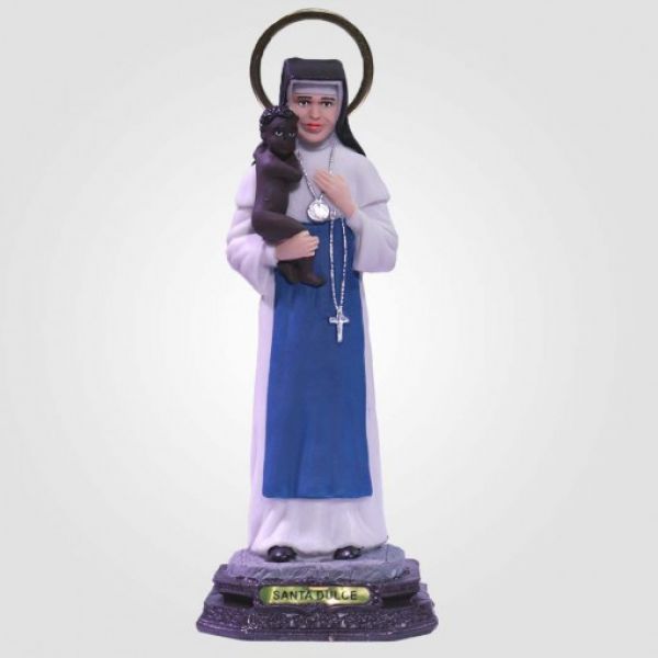 Imagem Santa Dulce em Gesso 30 cm